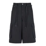 Black Denim Karl Kani Baggy Shorts