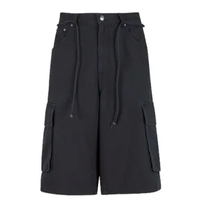 Black Denim Karl Kani Baggy Shorts