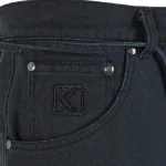 Black Denim Karl Kani Baggy Shorts-pocket