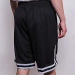 Black Karl Kani Signature Mesh Shorts-back