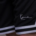Black Karl Kani Signature Mesh Shorts-front
