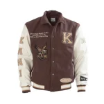 Brown Karl Kani College Jacke