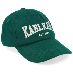 Karl Kani College Signature Wool Blend Green Cap-front