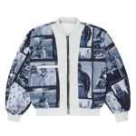 Karl Kani Cross Keys White Jacke-reversible