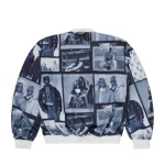 Karl Kani Cross Keys White Jacke-reversible back