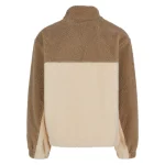 Karl Kani Fleece Jacke in Camel -back