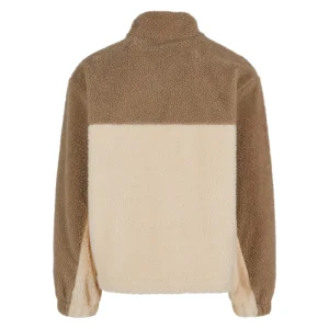 Karl Kani Fleece Jacke in Camel -back