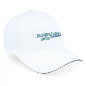 Karl Kani Night Rider Reflective White Cap-front