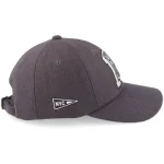 Karl Kani Retro Patch Wool Blend Anthracite Grey Cap-side