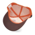 Karl Kani Serif Patched Brown Trucker Cap-inner
