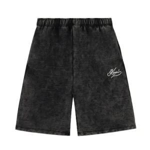 Karl Kani Tivoli Gardens Noir Black Shorts