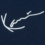 Navy Karl Kani Signature Sweater-logo