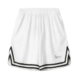 White Karl Kani Signature Mesh Shorts
