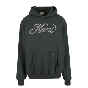 Black Karl Kani Icy Chrome Hoodie