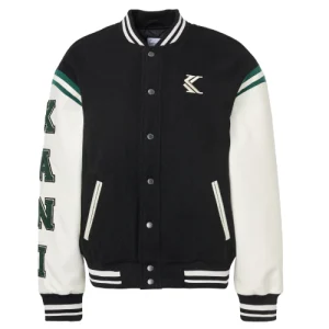 Black karl Kani College Jacke