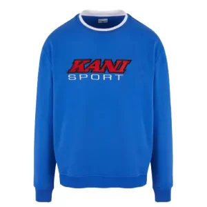 Blue Karl Kani Crewneck Sport Sweater