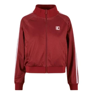 Dark Red Karl Kani Bomber Jacke Demen