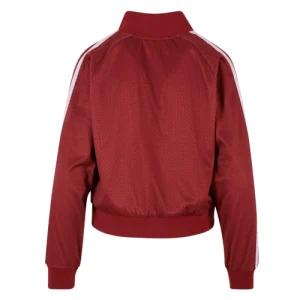 Dark Red Karl Kani Bomber Jacke Demen-back
