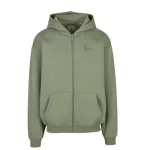 Green Karl Kani Signature Zip Hoodie