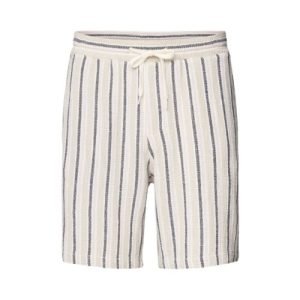 Karl Kani Beige Regular Fit Shorts mit Streifenmuster und elastischem Bund für Herren in modernem Streetwear-Design.