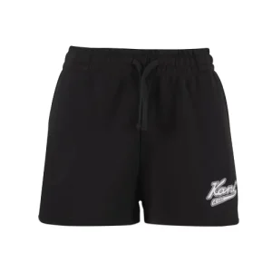 Karl Kani Black Varsity Mini Jogging Shorts