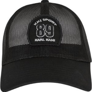 Karl Kani Cap in Black, front view with logo