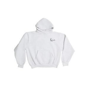 Karl Kani Culture Creator White Hoodie in Weiß mit modernem Streetwear-Design