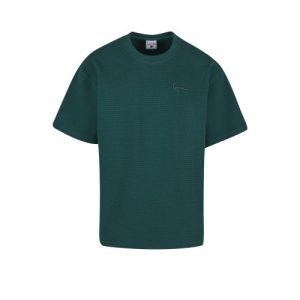 Karl Kani Dark Green SIGNATURE T-Shirt in Dunkelgrün mit modernem Streetwear-Design