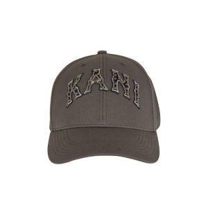 Karl Kani LOOPLABEL Cap grey in modernem grauen Streetwear-Design