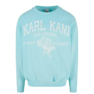Karl Kani Light Blue Crew Sweater