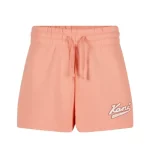 Karl Kani Orange Mini Varsity Jogging Shorts
