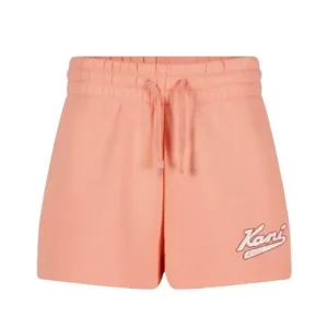 Karl Kani Orange Mini Varsity Jogging Shorts
