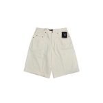 Karl Kani Rare Deadstock Cream Shorts in cremefarbener Vintage Streetwear Optik