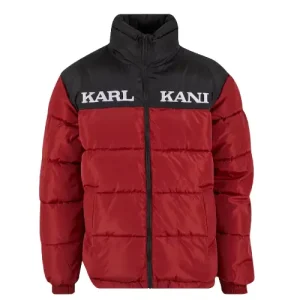Karl Kani Retro Red Puffer Jacke
