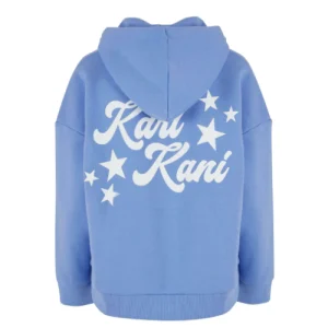 Karl Kani Small Signature Star Blue Hoodie-back