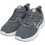 KarlKani Grey White Sneaker with modern streetwear design and comfortable fit