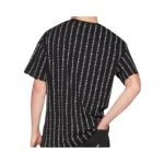 Karl Kani Signature Pinstripe Tee Black with iconic logo and premium streetwear design