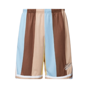 Karl Kani Multicolor Loose Label Shorts with vibrant details and comfortable loose-fit design