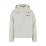 Karl Kani Winter Jacket in White with modern streetwear design and comfortable winter fit