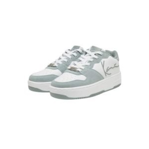 Karl Kani Olive 89 UP LOGO PRM Sneaker in olive color with iconic logo detailing and durable rubber sole
