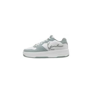 Karl Kani Olive 89 UP LOGO PRM Sneaker in olive color with iconic logo detailing and durable rubber sole