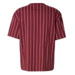 Karl Kani Dark Red Print T-Shirt in Dunkelrot mit auffälligem Print im Streetwear-Stil