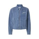 Karl Kani Denim vintage blue jacket im klassischen Vintage-Streetwear-Design