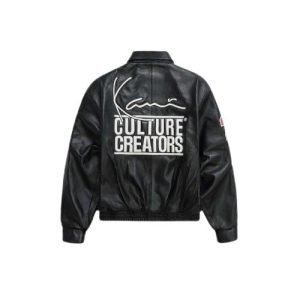 Karl Kani Culture Creators Black Jacket in schwarzem Streetwear Design