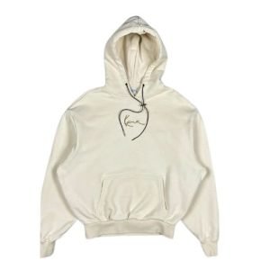 Karl Kani Off White Hoodie im modernen Streetwear-Design