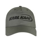 Karl Kani Cap in Dark Green mit großem Frontlogo und gebogenem Schirm