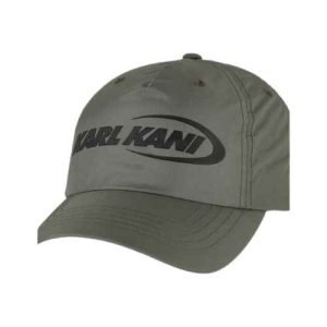 Karl Kani Cap in Dark Green mit großem Frontlogo und gebogenem Schirm