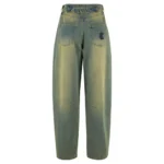 Karl Kani Baggy Relaxed Fit Jeans in Blue Green back