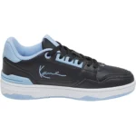Karl Kani Black and Light Blue Trainer Sneakers-right side