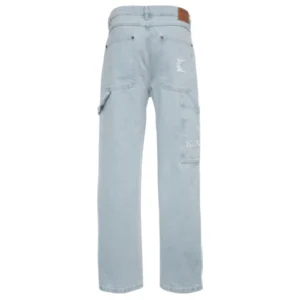 Karl Kani Loose fit Jeans in Light Blue-back